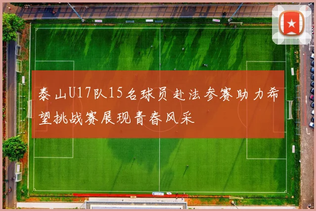 泰山U17队15名球员赴法参赛助力希望挑战赛展现青春风采